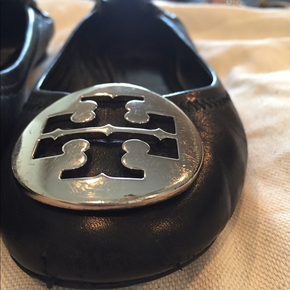 Tory Burch Black Reva ballet flats - Picture 3 of 7